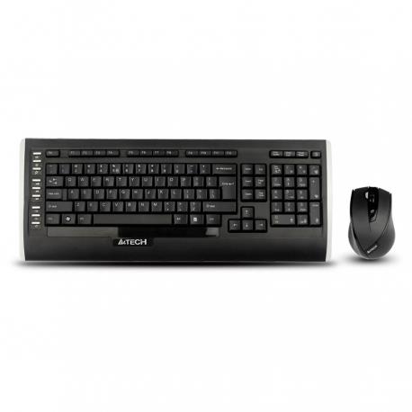 کیبورد و موس بی سیم ای فورتک 9300F A4tech 9300F Wierless Keyboard and Mouse